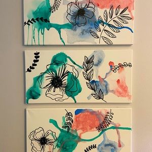 Acrylic painting